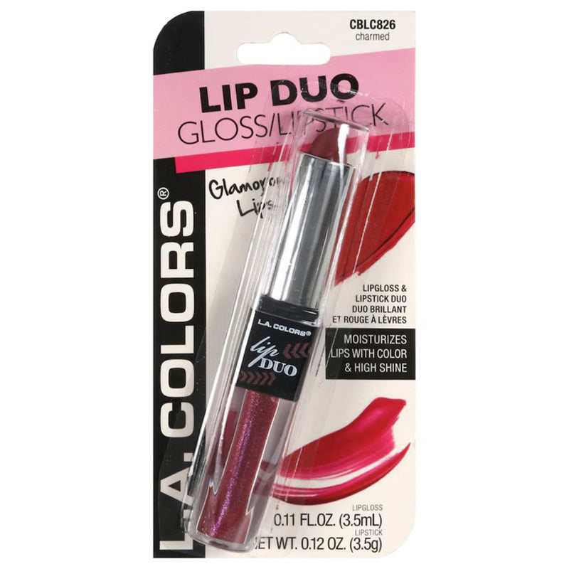 DUO Lip Gloss & Batom L.A. Colors