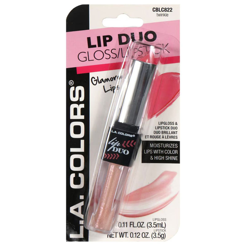 DUO Lip Gloss & Batom L.A. Colors