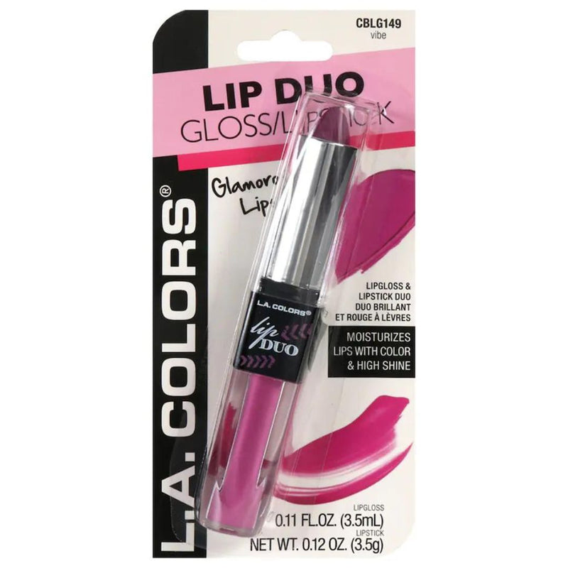 DUO Lip Gloss & Batom L.A. Colors